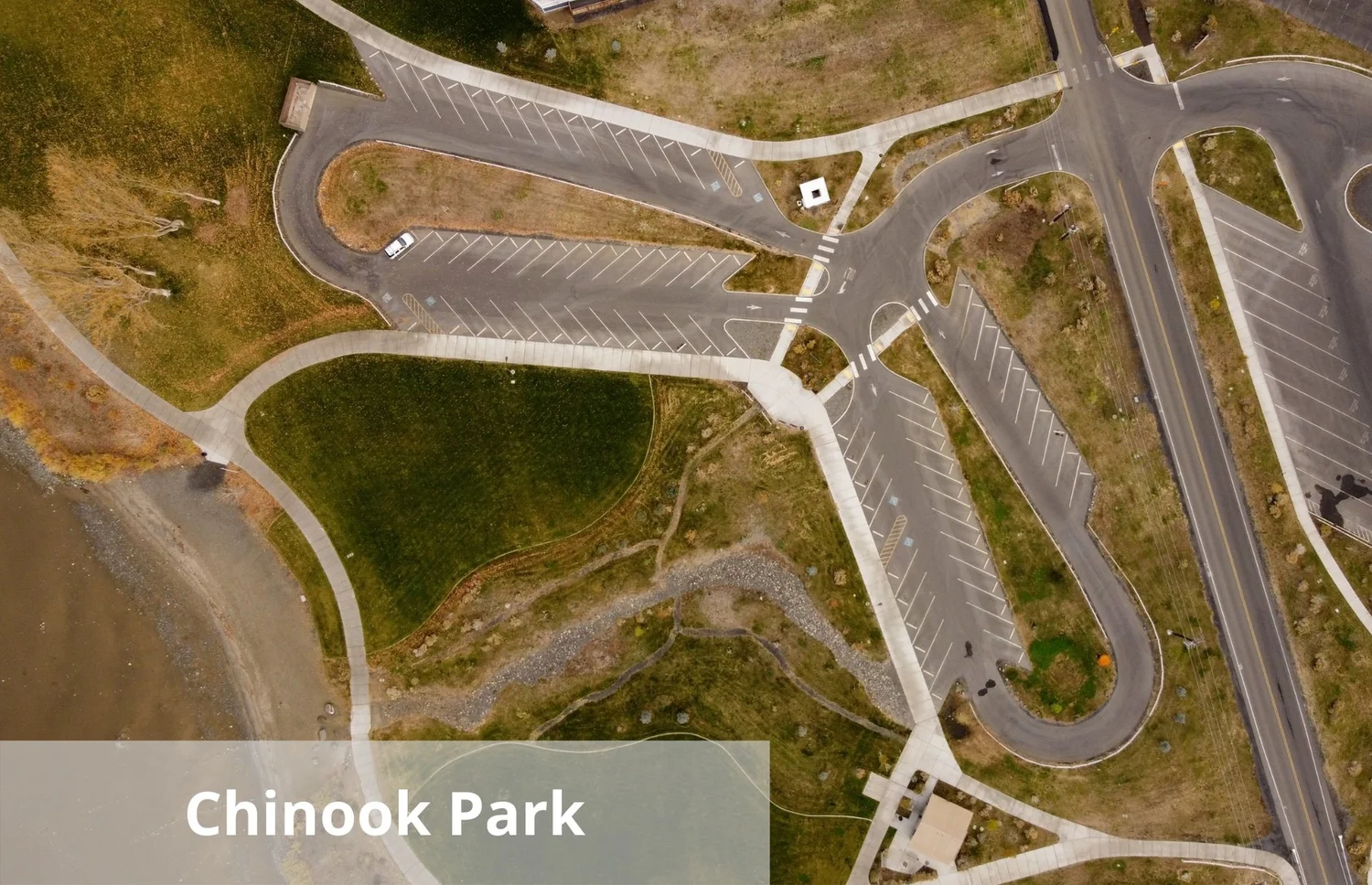 Chinook Park parking lot map