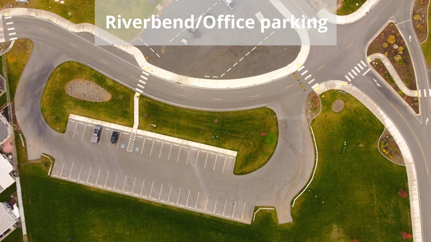 Riverbend Park office parking lot map